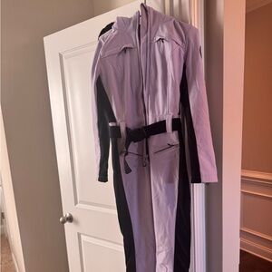 Women's Purple and Black Ski Jacket